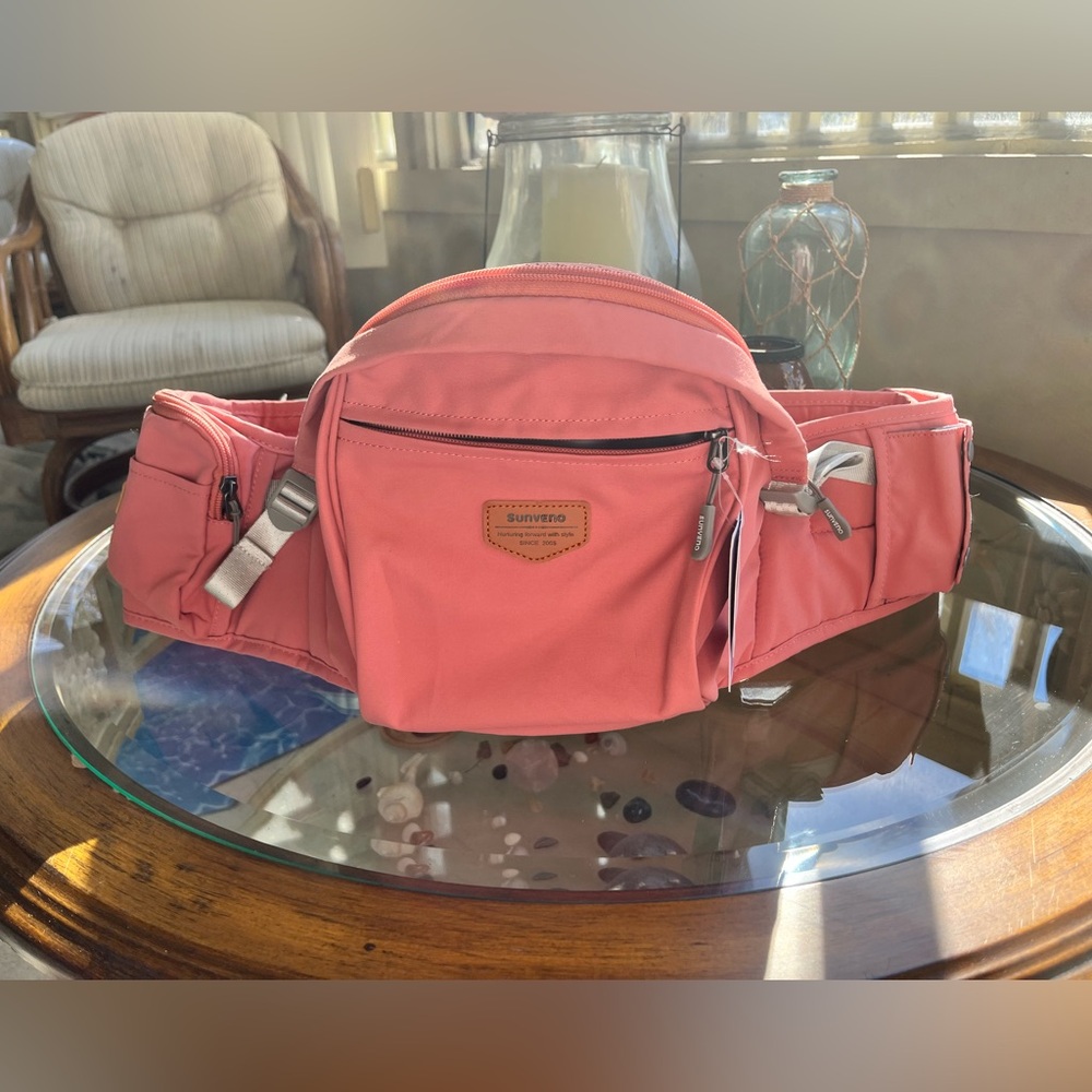 MATERNITY- Baby bag- Coral Pink- Used to help hold baby-NWT